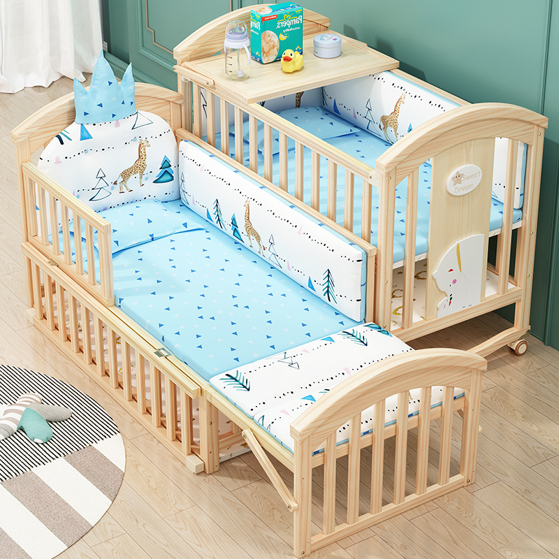 Essential Wooden Baby Cot